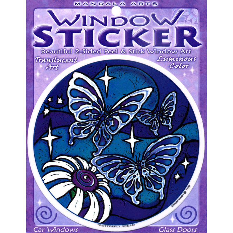 Butterfly Dream Window Sticker