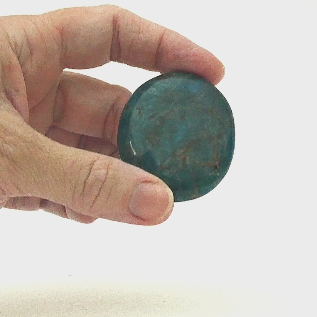 Apatite Palm Stone