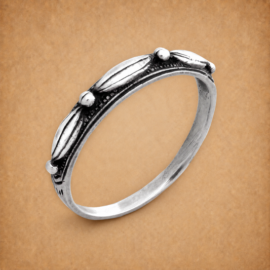 "Touch of Silver" Ring